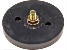 Zijreflector Rond 60mm Oranje Bout M6 CE