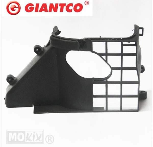 Koelkap Cilinder/Onder China GY6 125 Zwart - Giantco