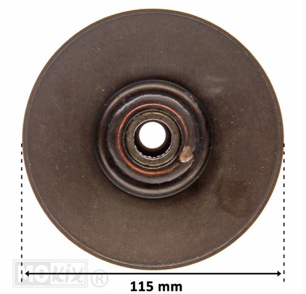 Koppeling China 2T 112mm  Compleet - Supertec