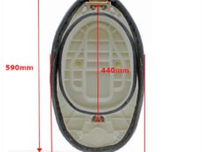 Buddy Seat China Pico Zwart - MKX
