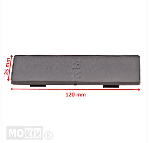 Frame Nummer Deksel China Z2000 Zwart - MKX
