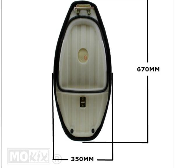 Buddy Seat China Z2000 Zwart