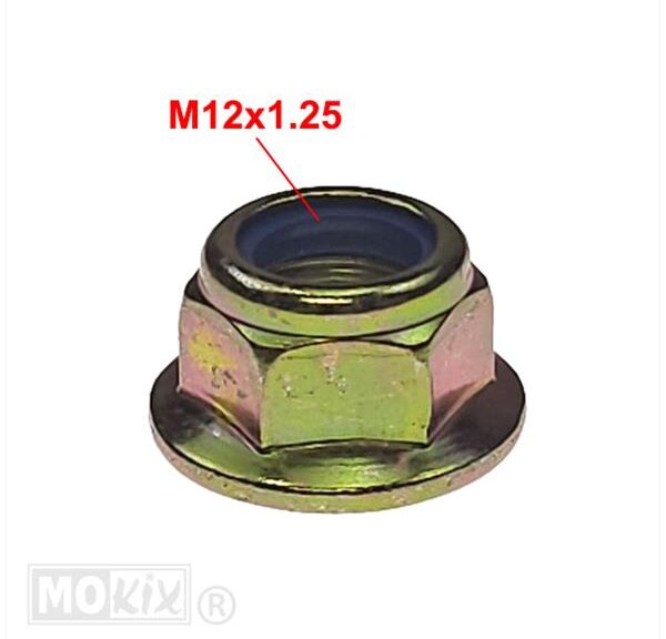 Vooras-Moer China Scooter M12x1.25 - Bollard