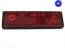 Reflector Rechthoek 94x28 Rood 2 Bouten CE