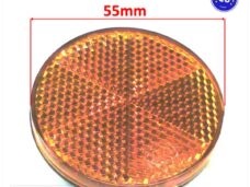 Reflector Rond 55mm Oranje Klik CE (Peugeot)