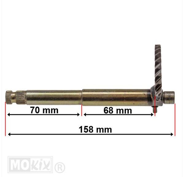 Kickstarter-AS China GY6 125 158mm