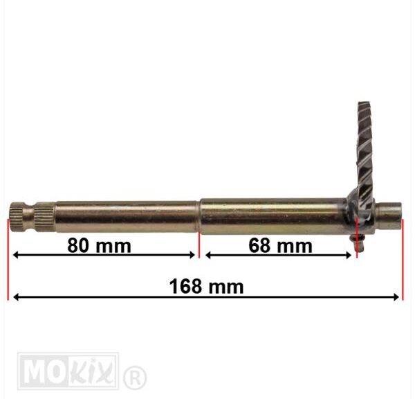 Kickstarter-AS China GY6 125 168mm