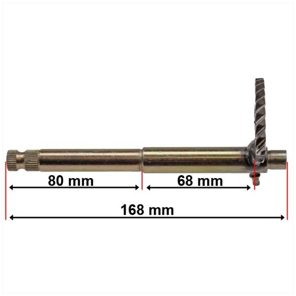 Kickstarter-AS China GY6 125 168mm