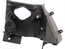Koelkap Cilinder Onder + Boven China GY6 125 Zwart