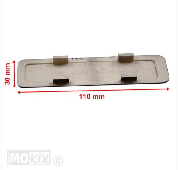 Frame Nummer Deksel China Pico Zwart 30 x110