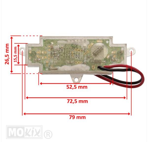 Digitale LED Klok Universeel 12V