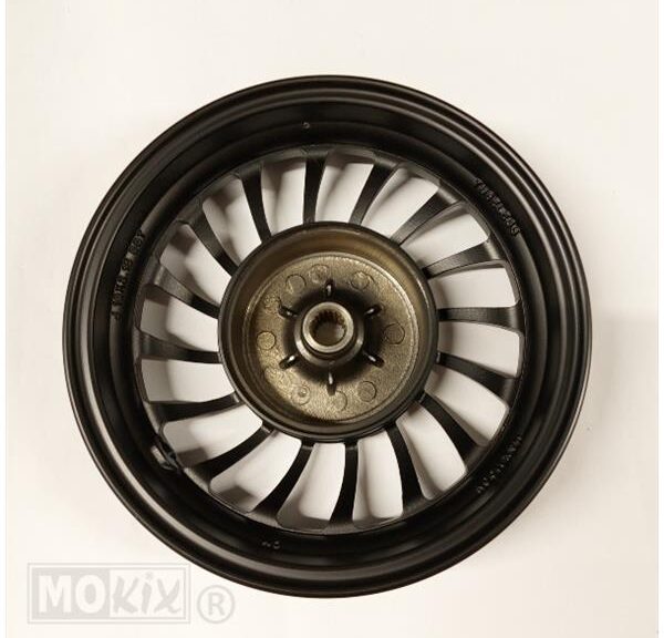 Velg Djjd Cashmere Achter 2.5 X 10 Zwart