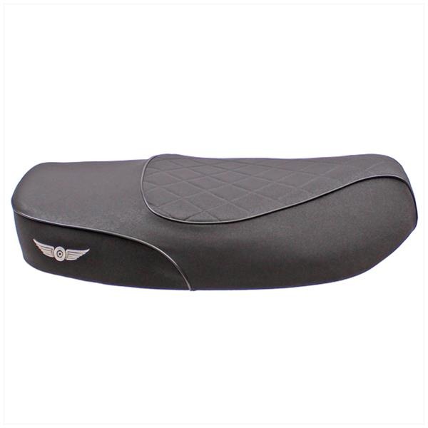 Buddy Seat Djjd Cashmere Zwart MET Logo - Afbeelding 2