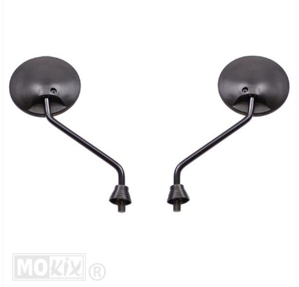 Spiegel Djjd Cashmere Rond Zwart L/R CE