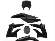 Plaatwerk KIT Derbi Senda DRD/Extreme Zwart 6delig