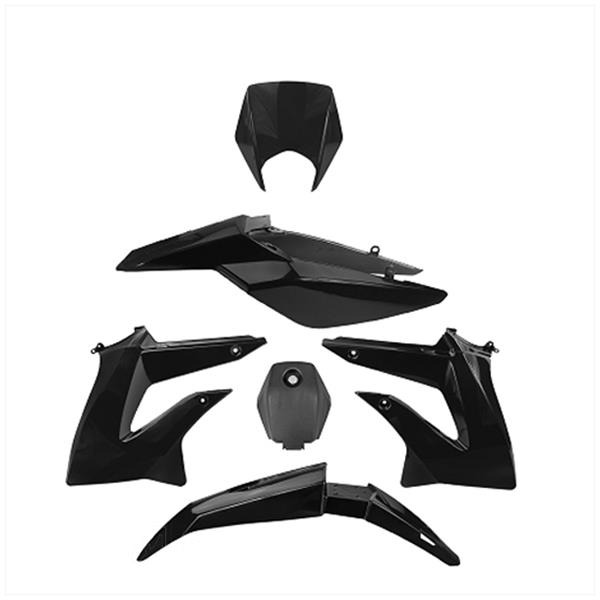 Plaatwerk KIT Derbi Senda DRD/Extreme Zwart 6delig