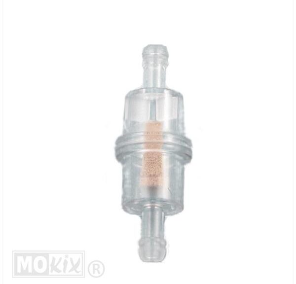 Benzinefilter UNI Voor 6MM Slang  Rond (1)