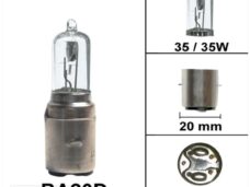 Lamp BA20D 12V 35/35W Halogeen (1) - Bollard