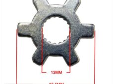 Koelvinborgplaat Minarelli 13mm