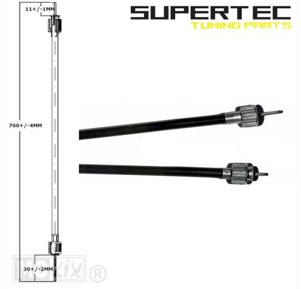 Kabel KM Teller Peugeot FOX Supertec