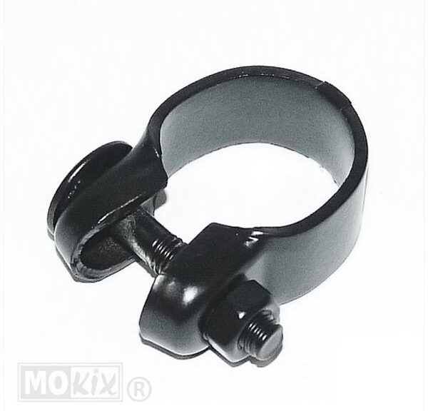 Uitlaatklem Cilinder Vespa Citta/Ciao Zwart 22mm