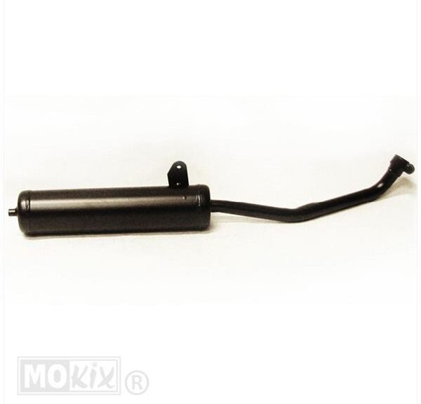 Uitlaat Vespa Ciao MIX 25km 23.5mm Zwart Tecno