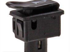 Claxon Knop Piaggio NRG/TPH/ZIP/Velofax Zwart