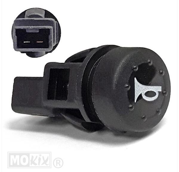 Claxon Knop Piaggio RUNNER/ET2/ET4/SKIPPER Rond