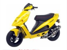 Buddy DEK Malaguti F12 2 Persoons Zwart MKX