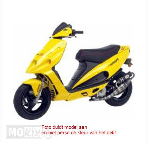 Buddy DEK Malaguti F12 2 Persoons Zwart MKX