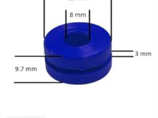 Radiateur-Tril Rubber Derbi Senda-R Blauw (1)