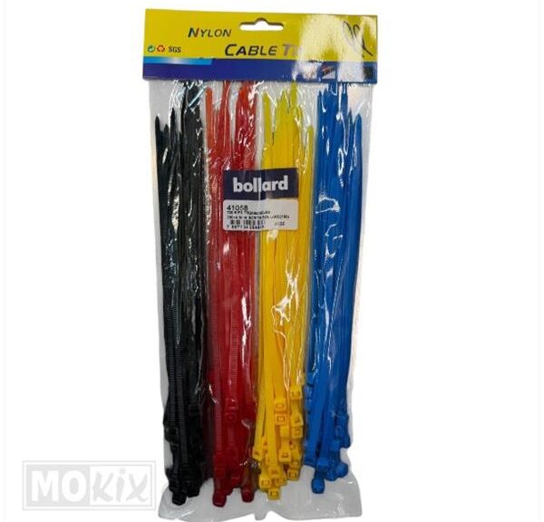 TIE-Rips/Trekbandjes 200x4.6mm Sortie BOLLARD(100)