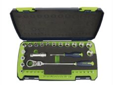Dopsleutelset Kukko Gotrough 3/8 (38 Dlg) Tirax