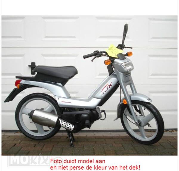 Buddy DEK Peugeot FOX DE Luxe (Lang) Zwart - MKX
