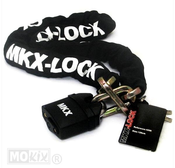 Ketting Slot MKX-Lock 10mm 120cm (Beugelslot)