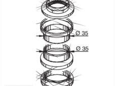 Balhoofdset Malaguti F12/F15 Supertec