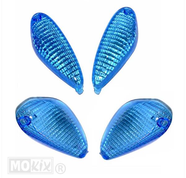 RAW-BOL Glas Piaggio NRG Extreme SET Blauw - MKX