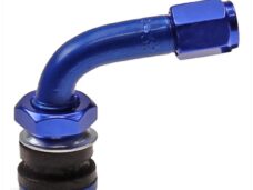 Ventiel Tubeless Haaks Blauw/CP