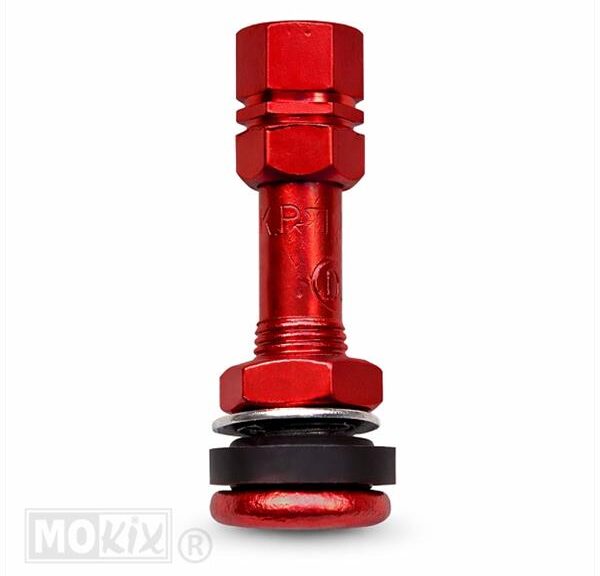 Ventiel Tubeless Recht Rood
