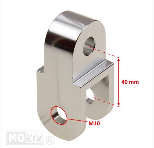 Schokbrekerverhoger Morini 10-40mm ALU