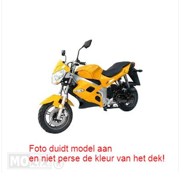 Buddy DEK Piaggio DNA Carbon Zwart - MKX