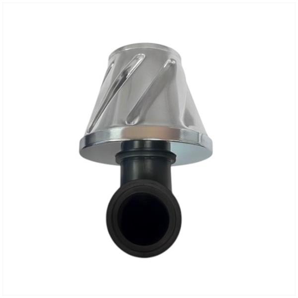 Powerfilter Helix 28/35 Haaks 90° Chroom Supertec - Afbeelding 2