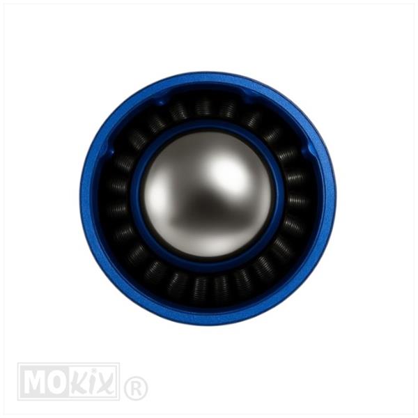 Powerfilter Helix 28/35 Haaks 90° Blauw Supertec - Afbeelding 3