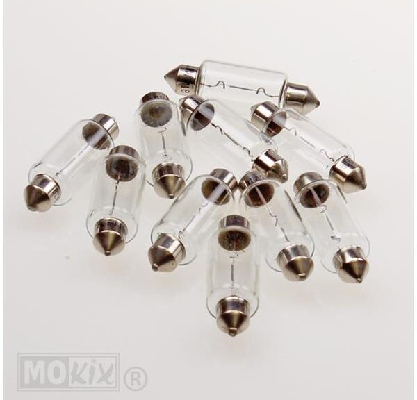 Lamp T 15x44 6V 18W SV8.5 Buis (10)