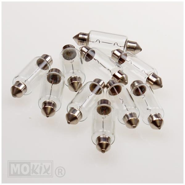 Lamp T 15x44 6V 18W SV8.5 Buis (10)