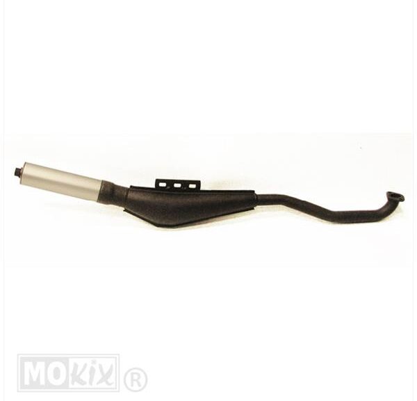 Uitlaat Puch Maxi Grandprix Aluminium Zwart - Jamarcol