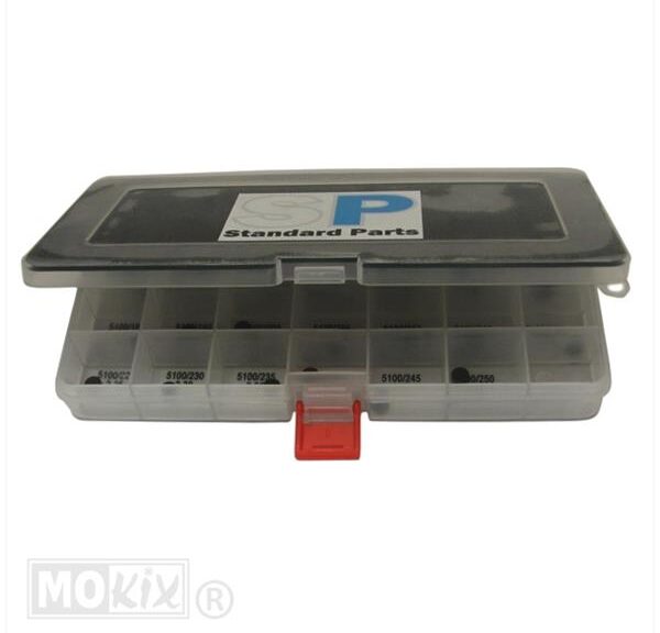 Sortie-Doos Klepstelplaatjes Yamaha/Honda 27dlg