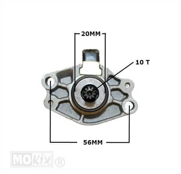Startmotor Morini O.A. Katana/Address