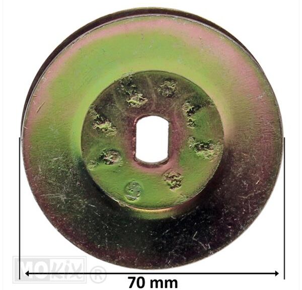 Snaarschijf Vespa Ciao/Citta/Bravo 70mm Supertec