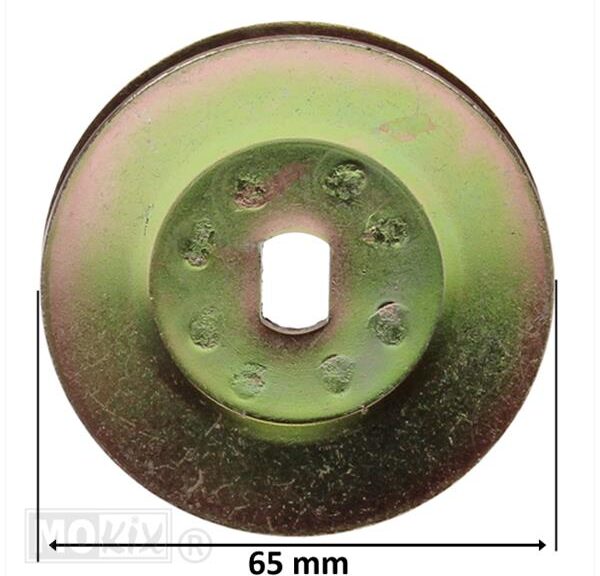 Snaarschijf Vespa Ciao/Citta/Bravo 65mm - Supertec